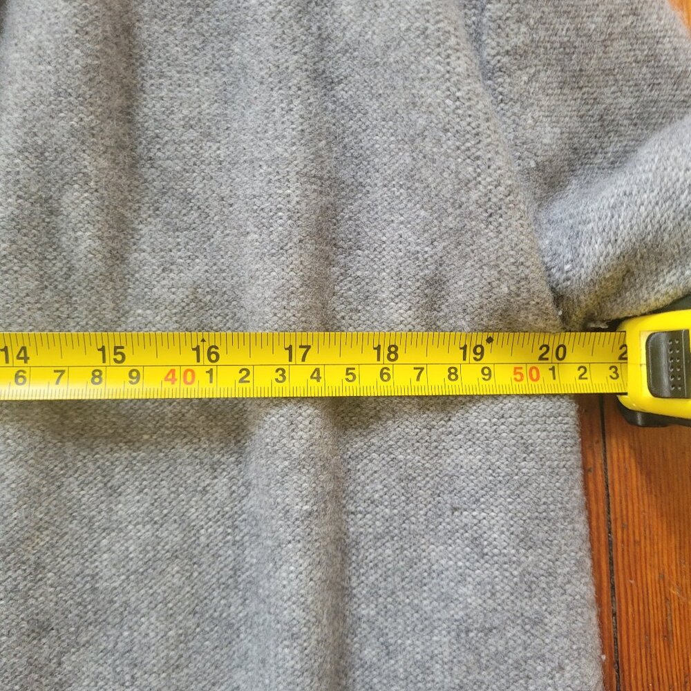 Babaton Wool Cashmere Grey Open Cardi, Sz Medium - Picture 8 of 13